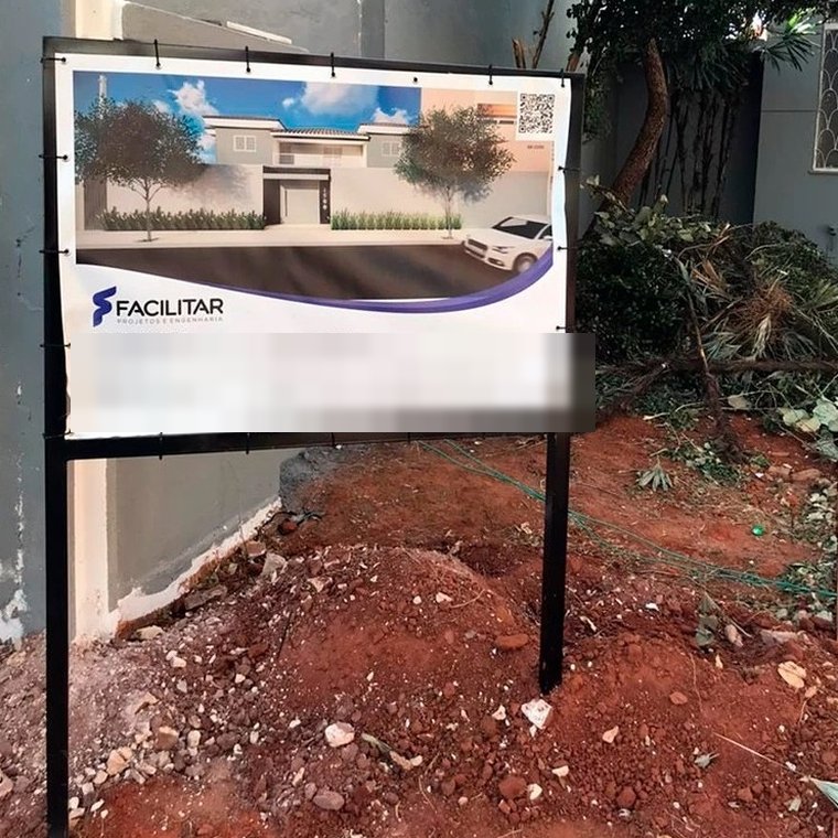 Canteiro de obra da Facilitar Engenharia